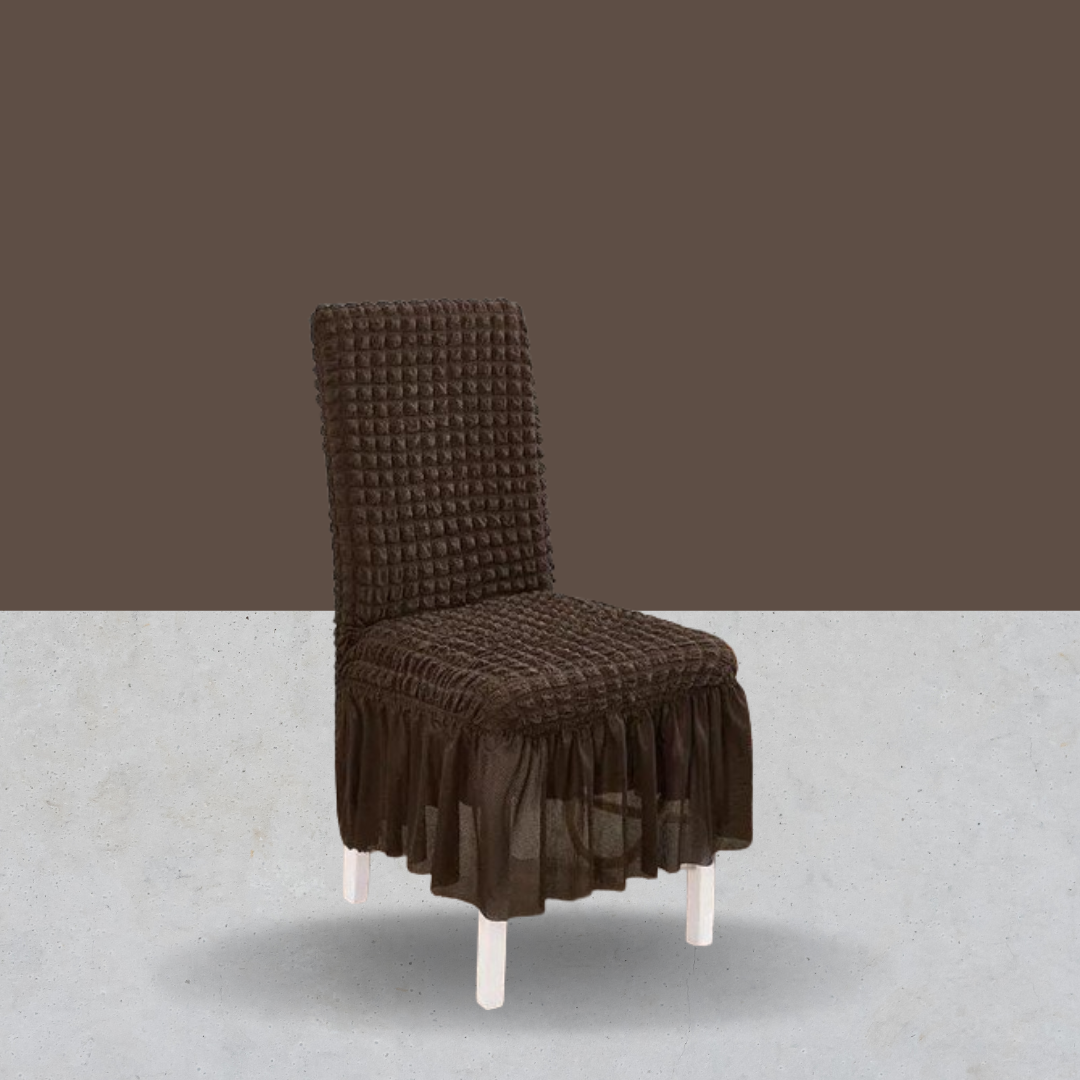 Stoelhoezen - ChairGlam - Ruffle Design - Elegante Eetkamertransformatie