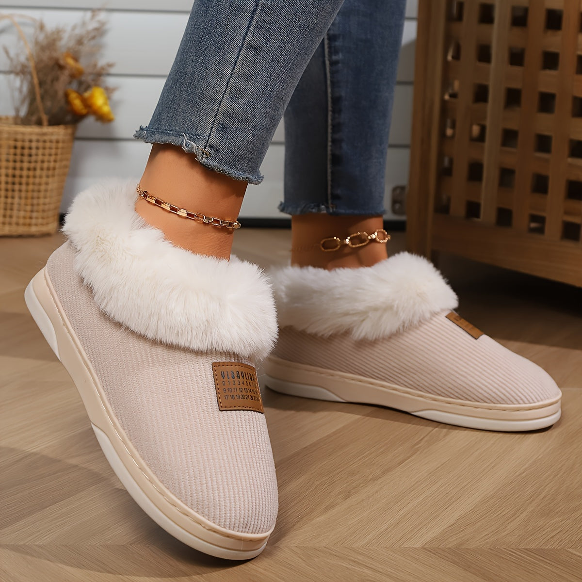 Slippers - CozyFeet - Comfortabele Pasvorm - Warme Pluche Voering