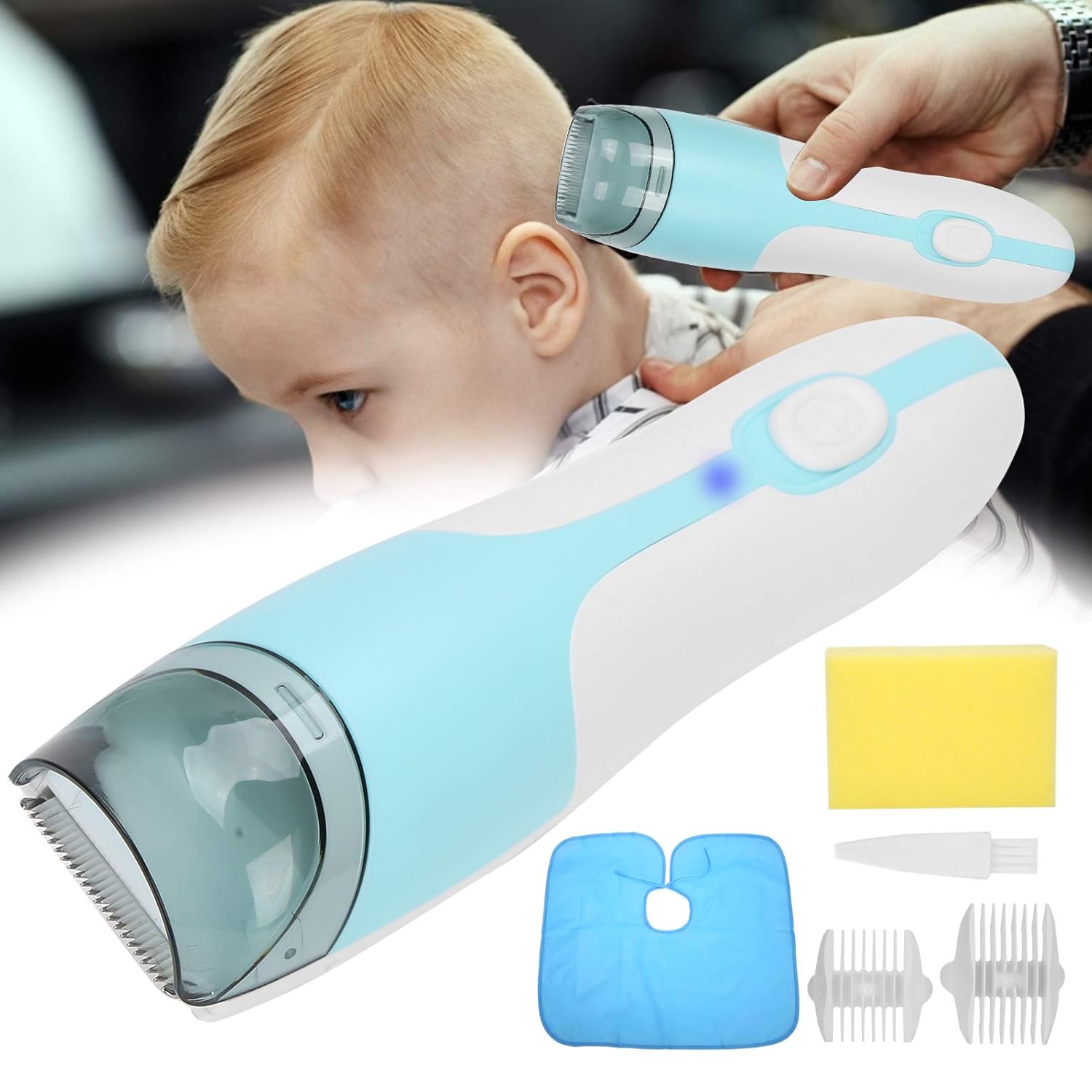 Babykapper - ClipBuddy - Draagbaar Waterdicht - Elektrische Knipbeurt voor Kinderen