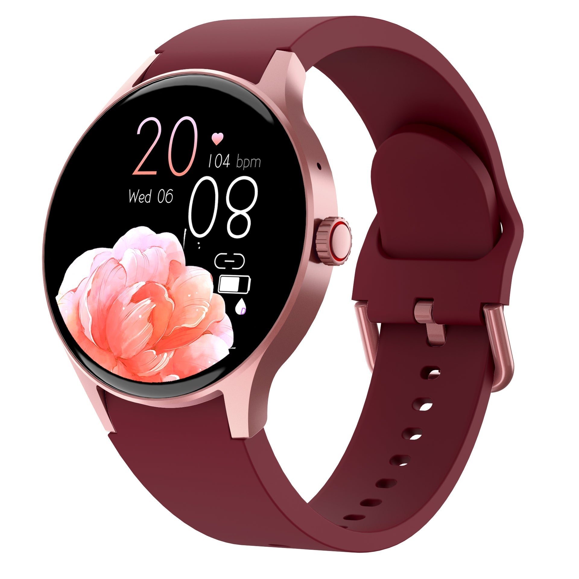 Smartwatch - GlucoSense - AMOLED Scherm - Bloedglucose & Gezondheidsmonitoring