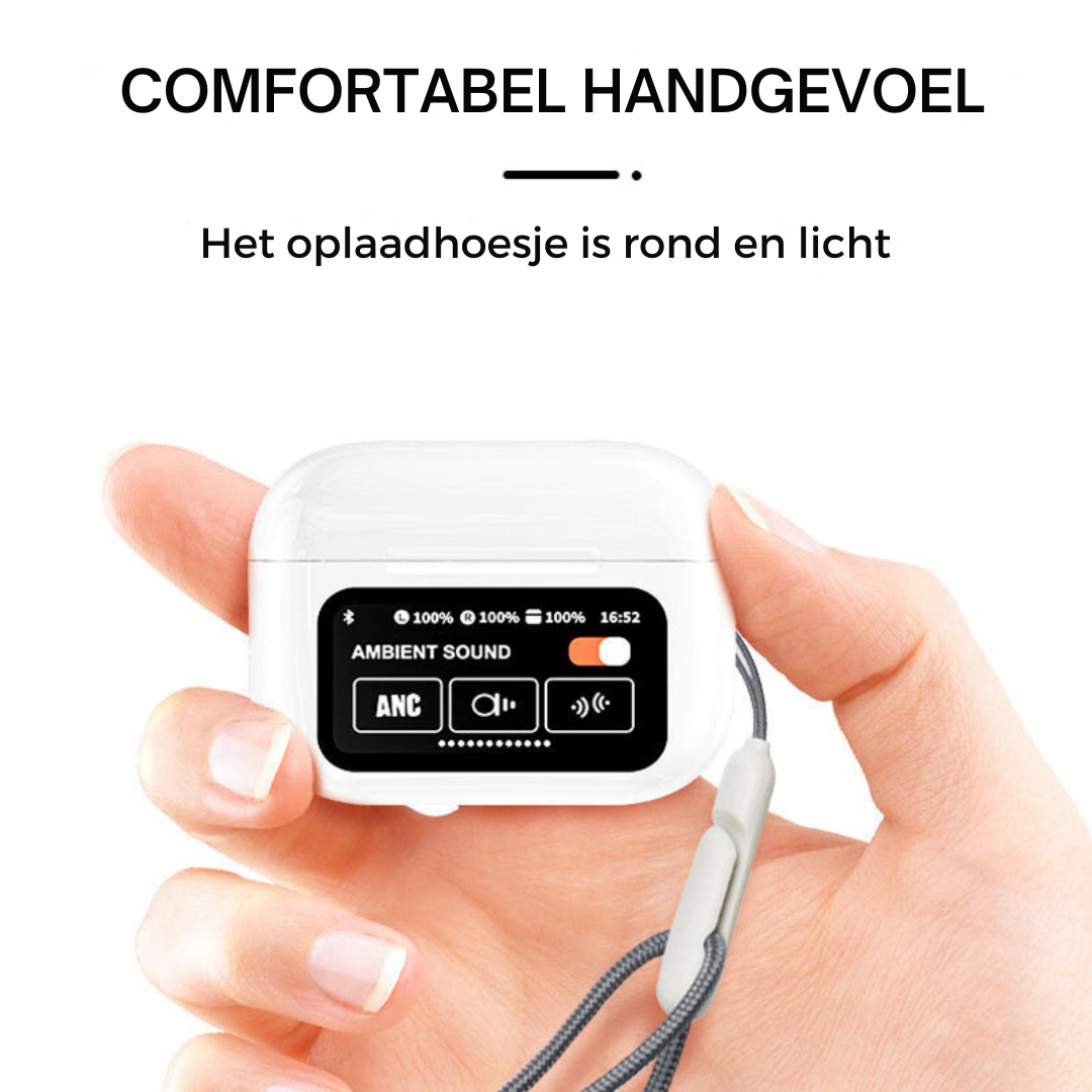 Bluetooth Oordopjes - SoundTouch - Geluidsreductie & Touch Display - Ingebouwde Microfoon