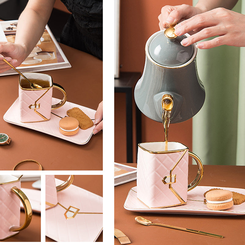 Koffiekop Set - DimSum - Hoge Kwaliteit - Creatief Ontwerp