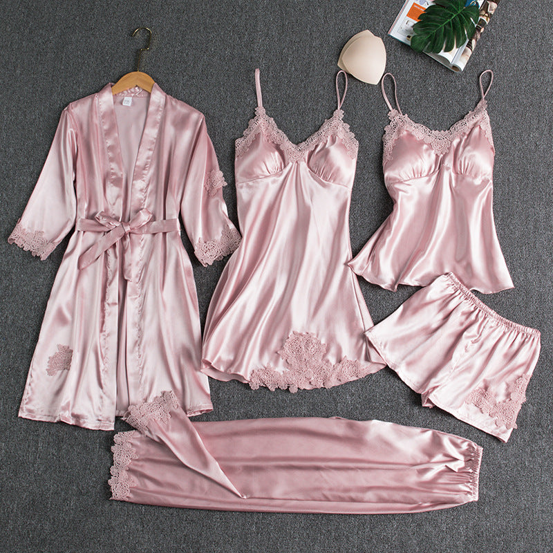 Zijden Pyjama Set - Zijdezacht - Luxe Stof - Comfortabele Draagbaarheid