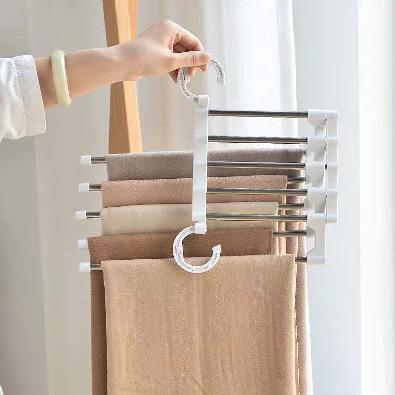 Kledinghangers - HangerMax - 5-in-1 - Ruimtebesparend Opvouwbaar Ontwerp