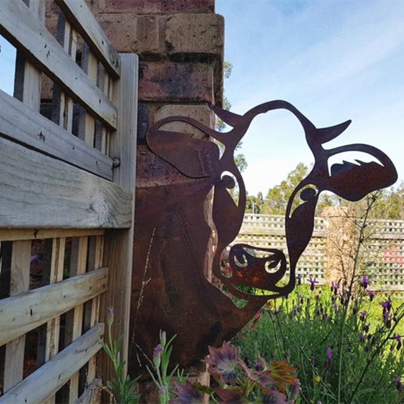 Boerderijdecoratie - PeepFarm - Realistisch Dierontwerp - Tuin Metaalkunst