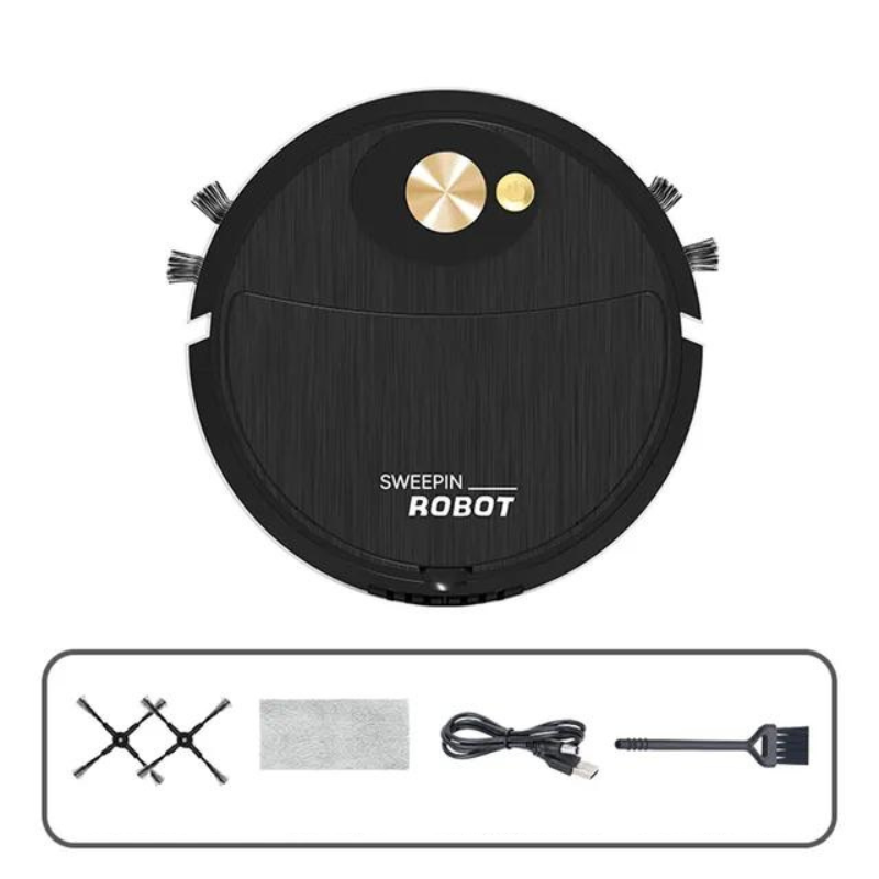 Robotstofzuiger - SmartSweep - 3-in-1 Slimme Reiniging - Moeiteloze Huishoudzorg