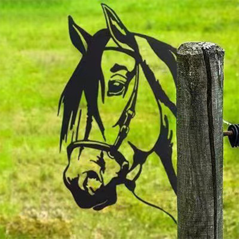 Boerderijdecoratie - PeepFarm - Realistisch Dierontwerp - Tuin Metaalkunst