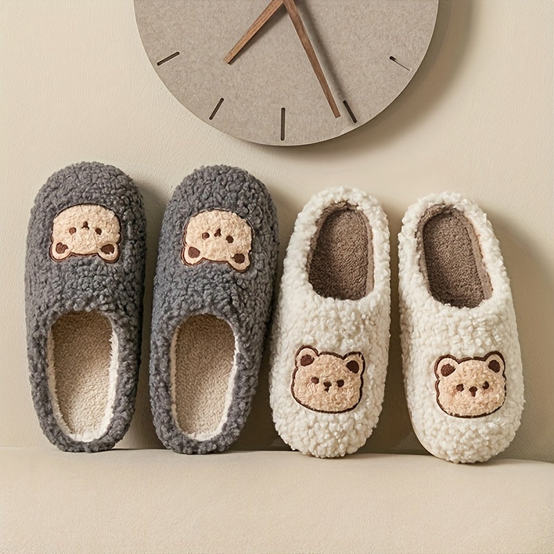 Pluche sloffen - CozyBear - Zacht & Antislip - Winter Comfort