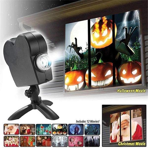 Halloween Projector - Horrify - 6 Films - Spookachtige Effecten