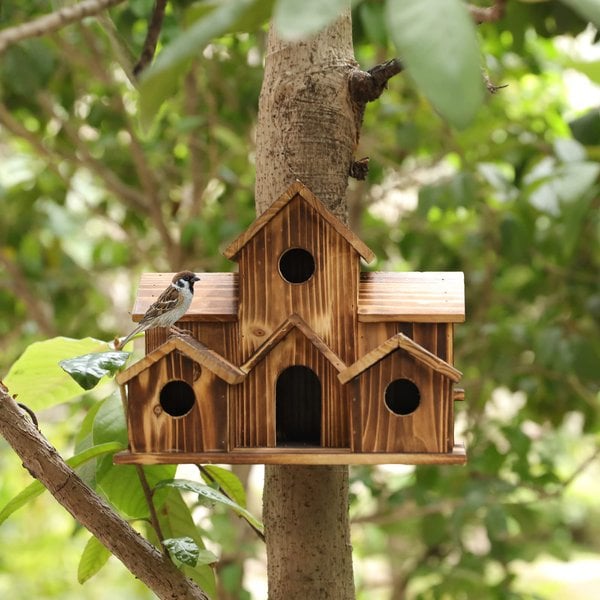 Vogelhuisje - BirdHaven - Handgemaakt - Rustieke Charme