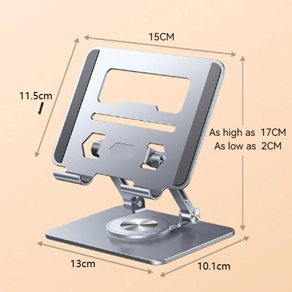 Laptopstandaard - Alux - Verstelbaar - Rotatie