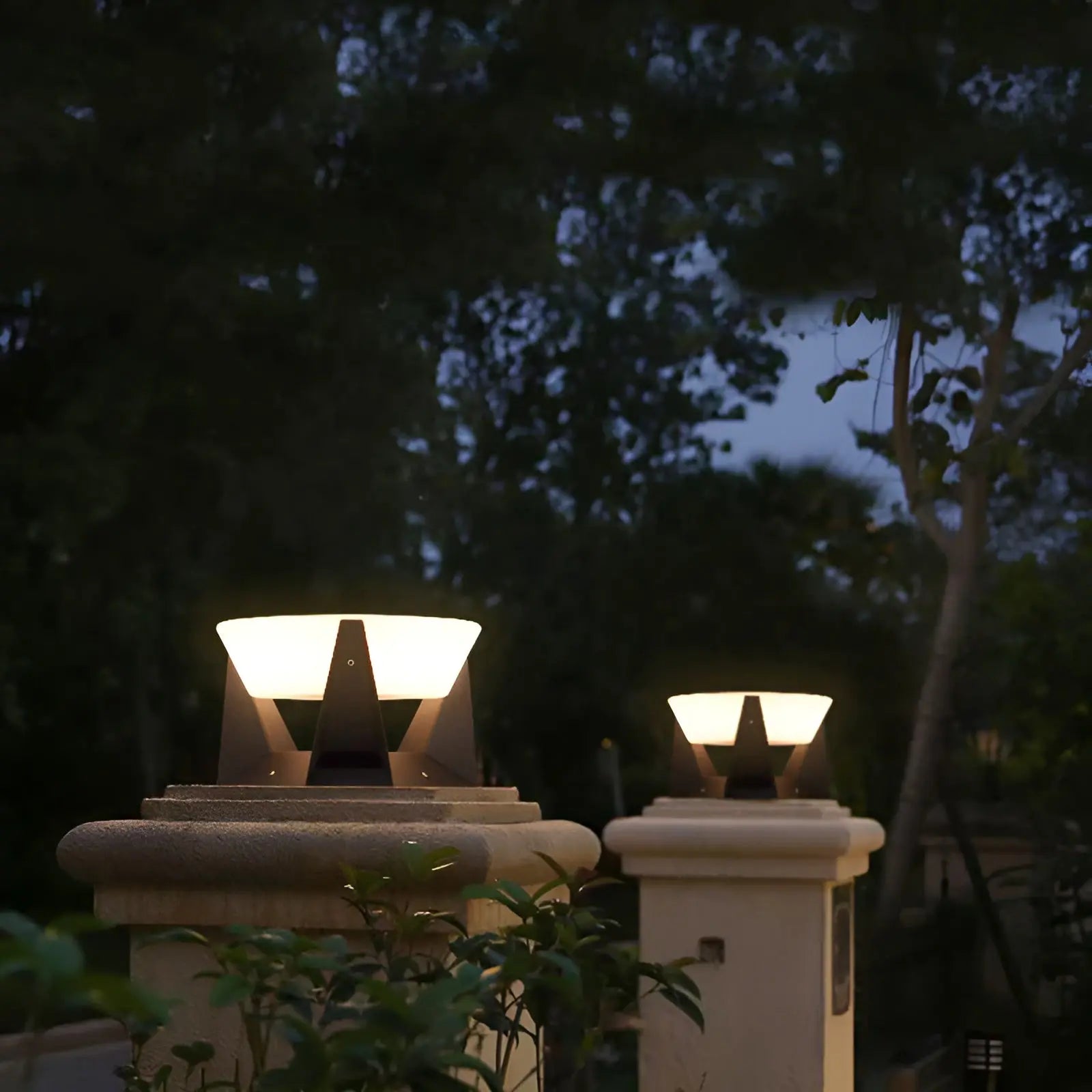 Zonnewijzer Tuinlamp - SolarGlow - Japanse Ontwerp - Luxe Verlichting