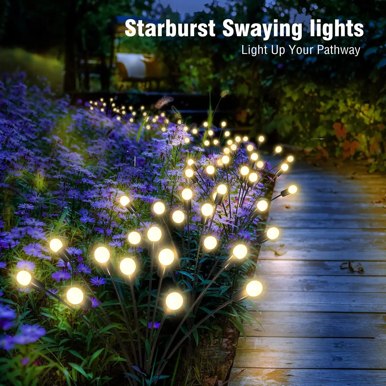 Tuinverlichting - Firefly Lamp - Sterrenregen - Waterdicht - Voor Kerst Versiering