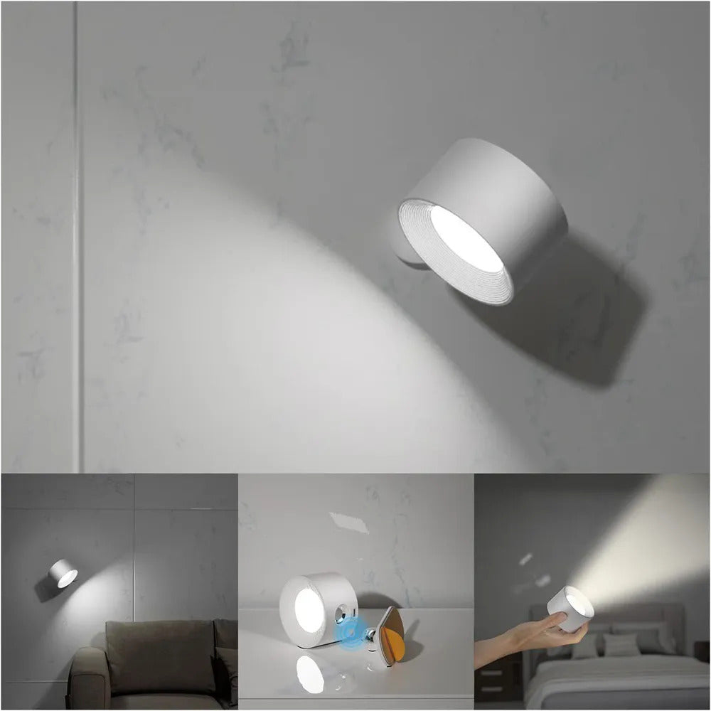 LED Wandlamp - EasySwivel - Draadloos Ontwerp - Moderne Stijl