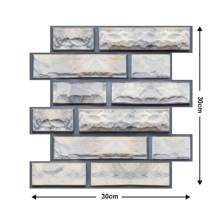 Muurtegels - QuickStick - 3D Peel and Stick - Gemakkelijke Installatie (10 stuks)