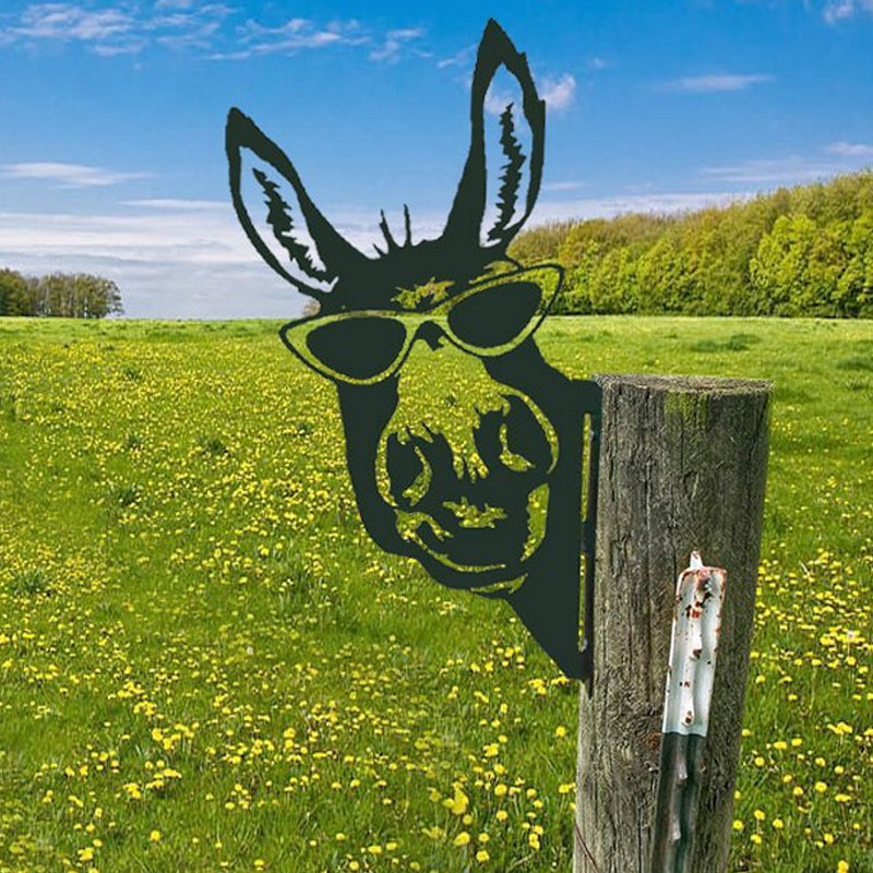 Boerderijdecoratie - PeepFarm - Realistisch Dierontwerp - Tuin Metaalkunst