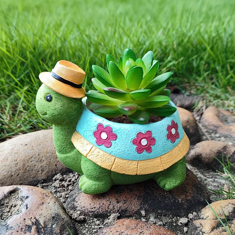 Bloempot - Schattige Schildpad - Tuinplantenpot - Huisdecoratie