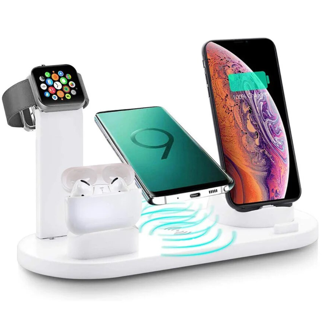 Oplaadstation - MagCharge - 7 in 1 Draadloze Snellader - MagSafe & Multi-Apparaat