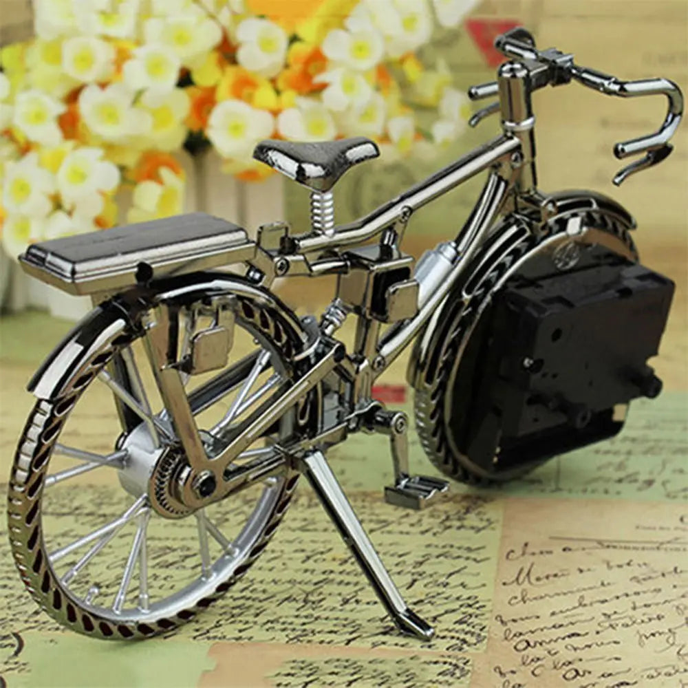 Creatieve Retro Fiets Wekker - Vintage Stijl - Kunststof