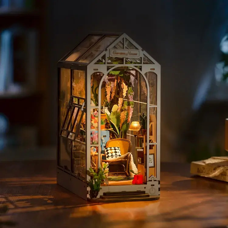 Miniatuurhuis - FairyCathy - DIY Magisch Bloemenhuis - Creëer Je Eigen Betoverde Tuin