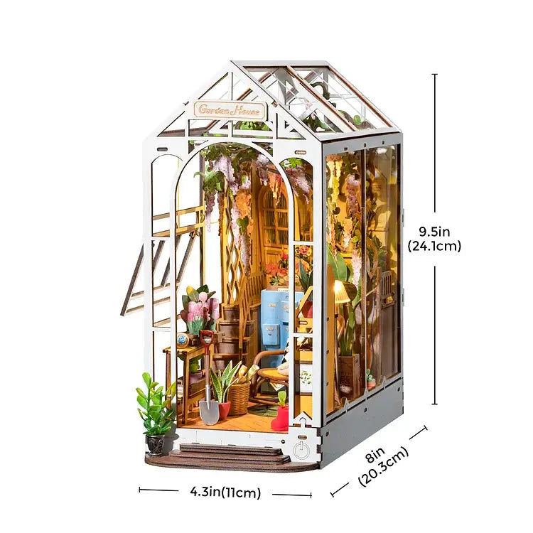 Miniatuurhuis - FairyCathy - DIY Magisch Bloemenhuis - Creëer Je Eigen Betoverde Tuin