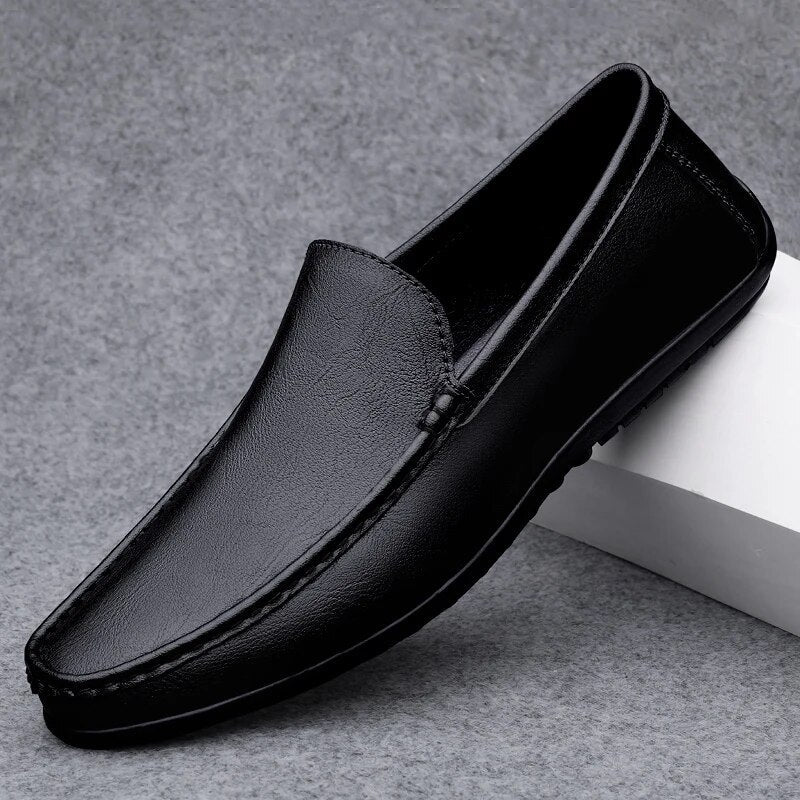 Heren Loafers - LederLux - Echte Leer - Klassiek Comfort