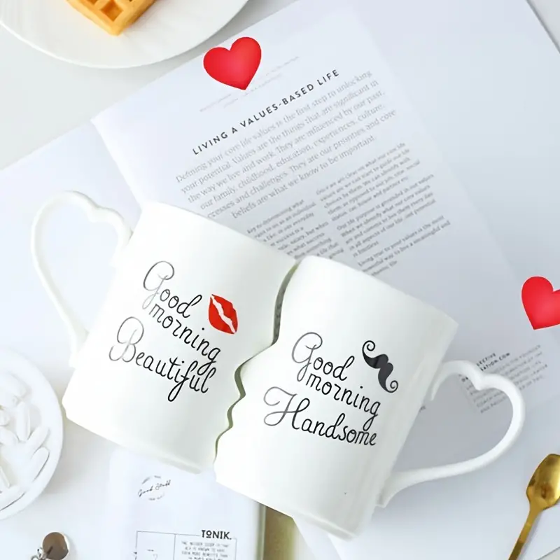 Koffiekop Set - Enchantia - Romantisch Keramisch Ontwerp - Magische Ochtendsfeer