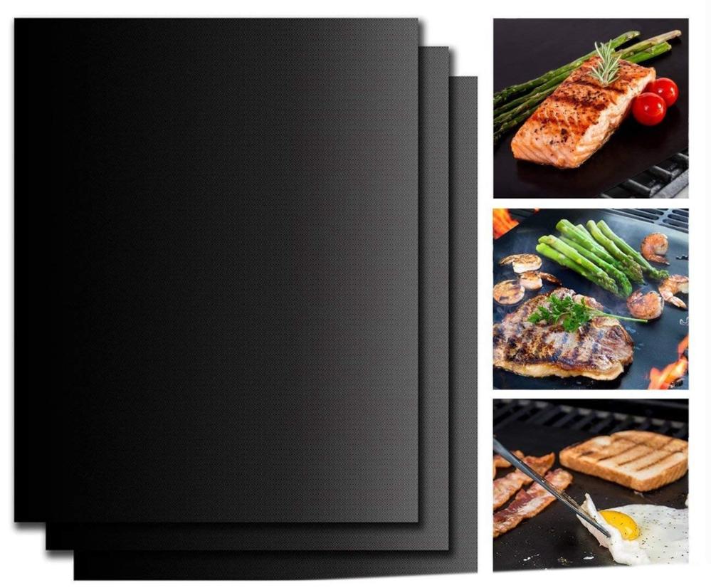 BBQ Grillmat - Grilly - Warmtebestendig - Eenvoudig te Reinigen (2+2 Gratis)