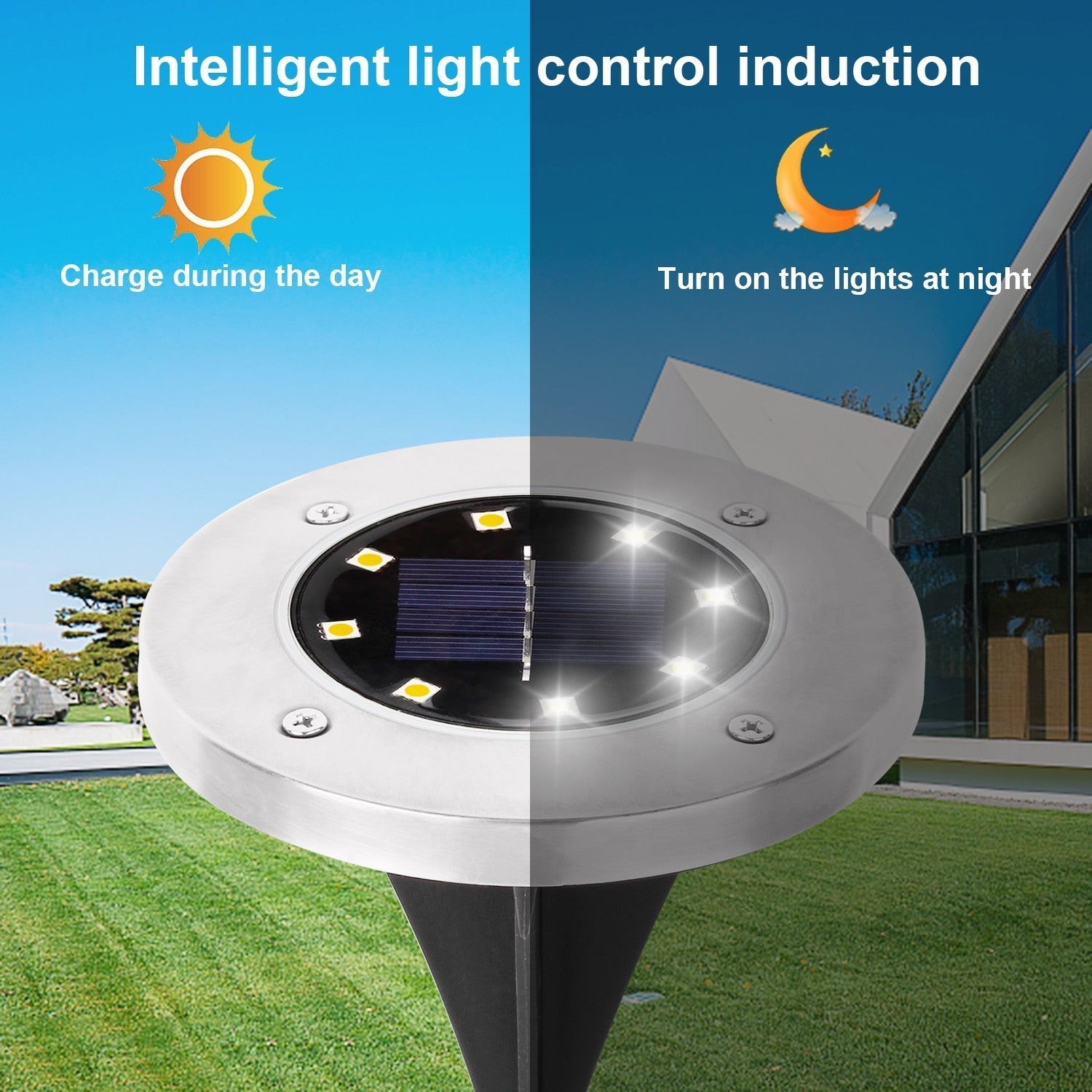 Tuinpadverlichting - SolarGlow - Draadloze LED - Zonne-energie