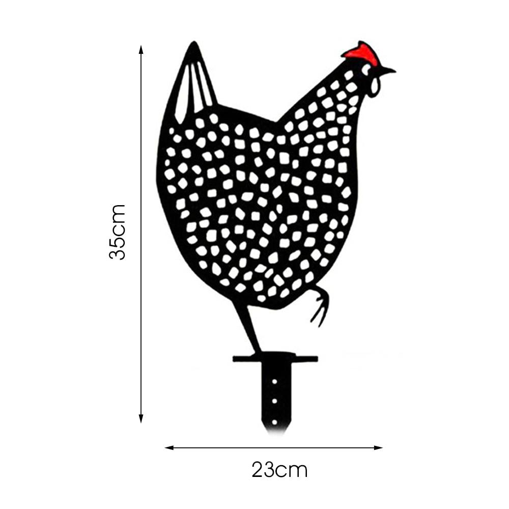 Tuindecoratie - ChickHaven - Minimalistisch Kippenontwerp - Gezellige Buitencharme