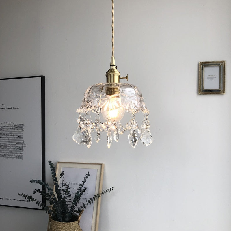 Hanglamp - Crystalite - Transparant - Elegante Vormgeving