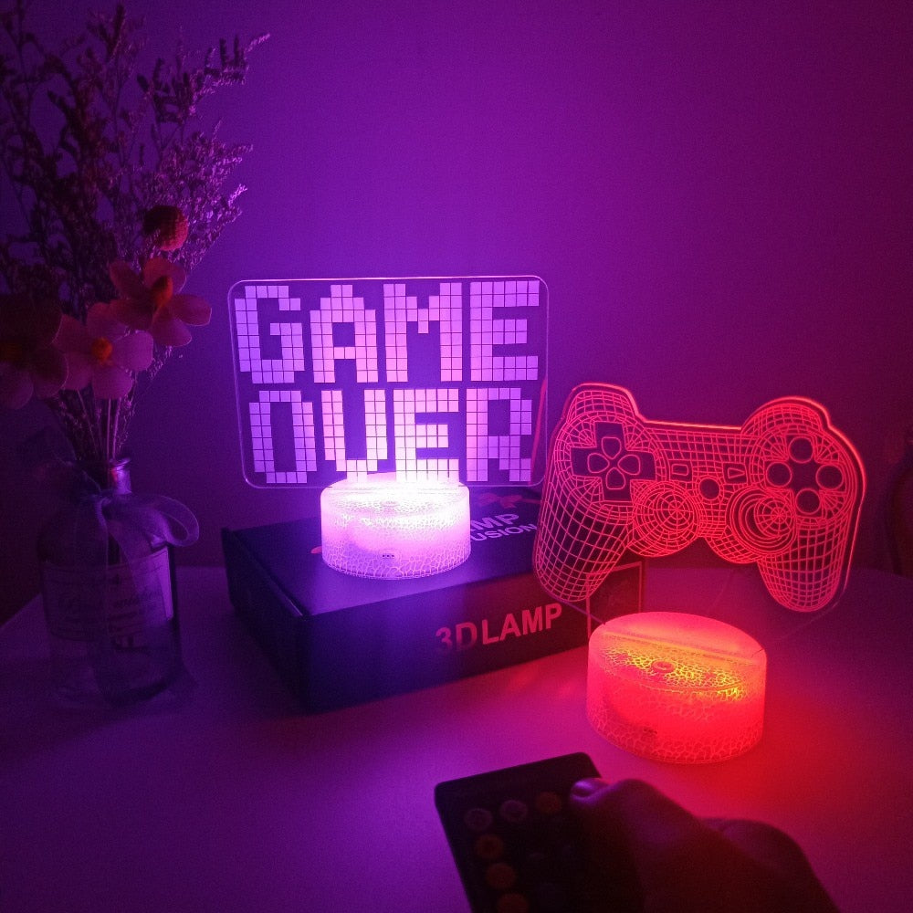 Nachtlampje - AuraGlow - Magisch Gaming - 16-Kleuren LED