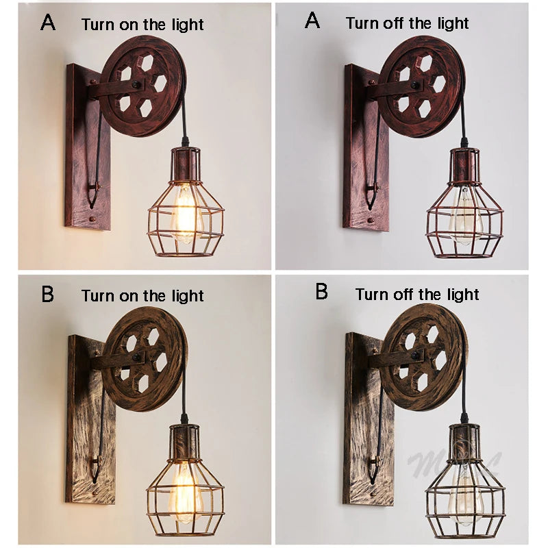 Katrol Lamp | Stijlvolle industriële verlichting voor thuis