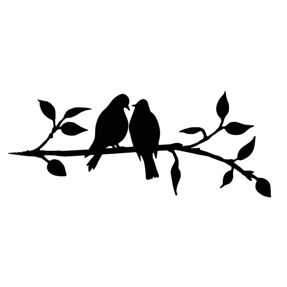 Tuin Decoratie - Vardi - Metaal Vogel Silhouet - Achtertuin Kunst