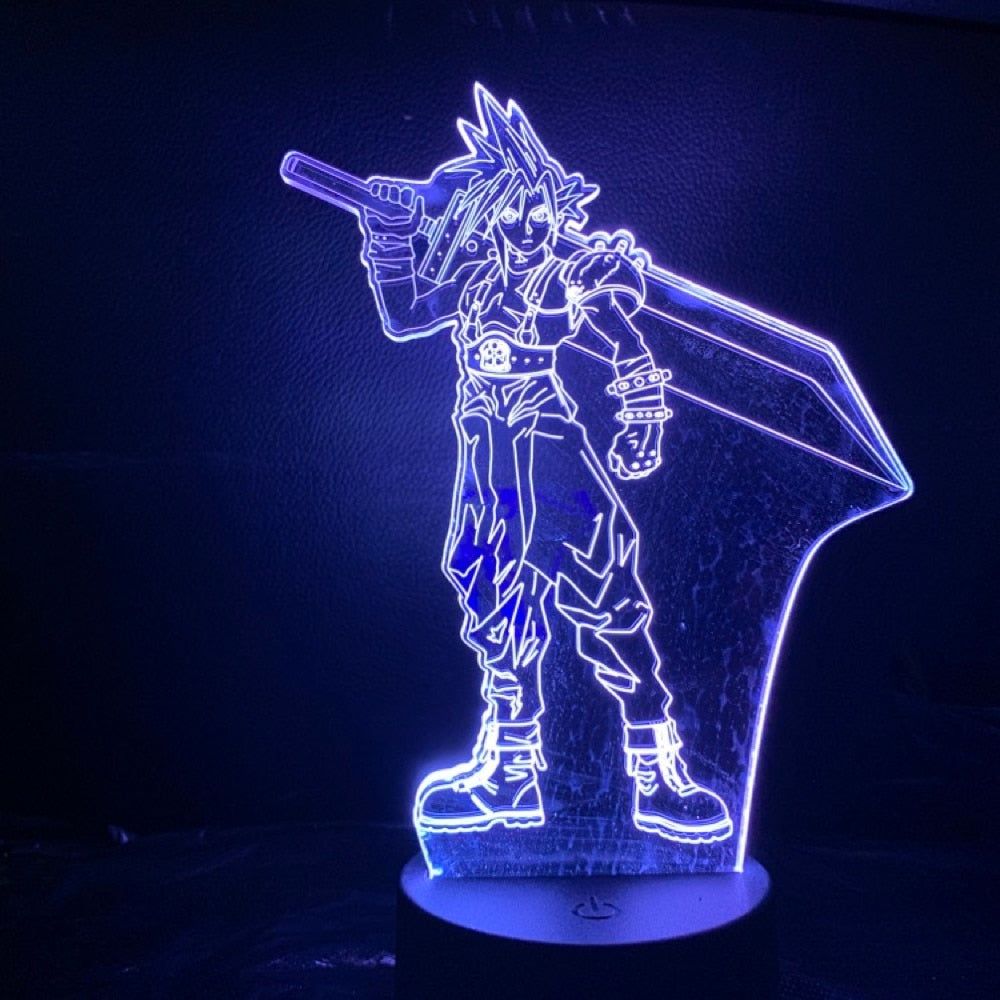 3D Lamp - FinalFantasy - Optische Illusie - Creatieve Decoratie