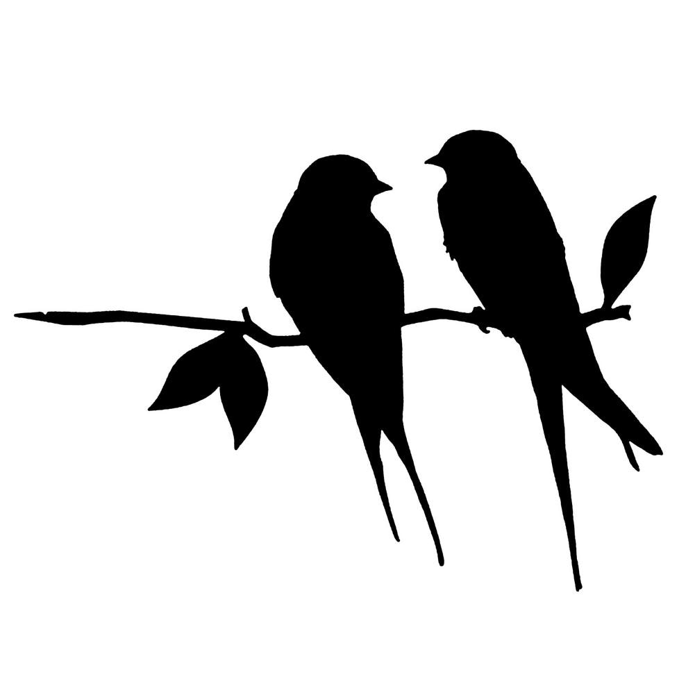 Tuin Decoratie - Vardi - Metaal Vogel Silhouet - Achtertuin Kunst