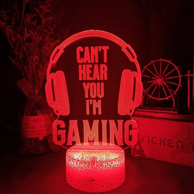 Nachtlampje - AuraGlow - Magisch Gaming - 16-Kleuren LED