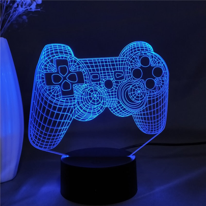 Nachtlampje - AuraGlow - Magisch Gaming - 16-Kleuren LED