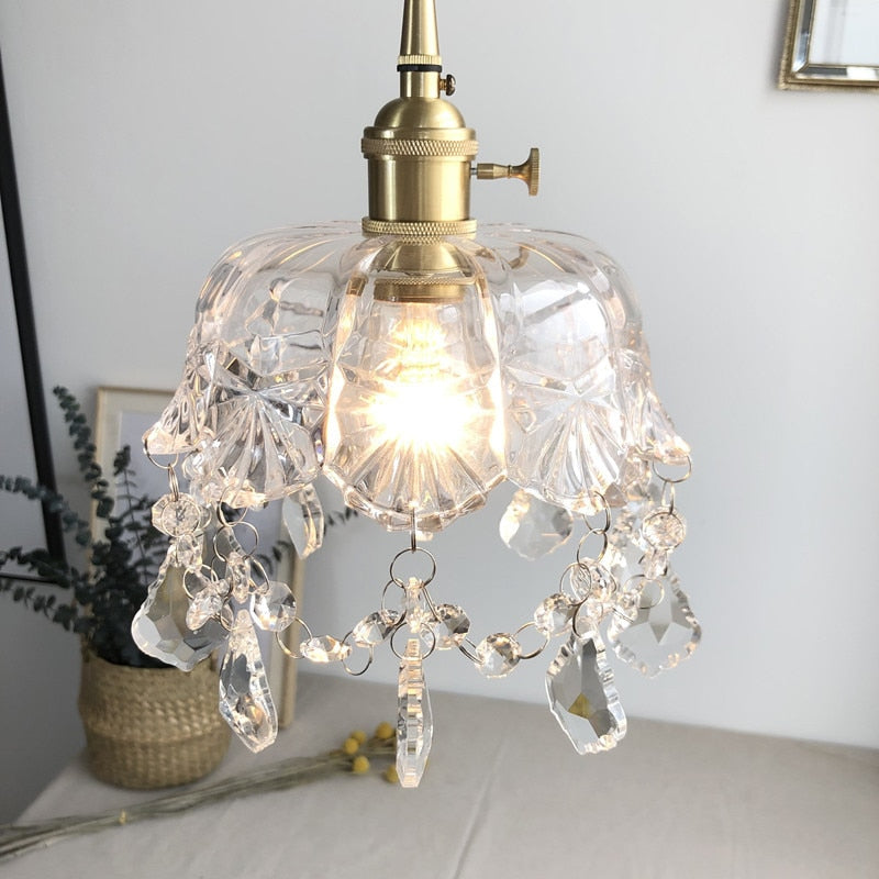 Hanglamp - Crystalite - Transparant - Elegante Vormgeving