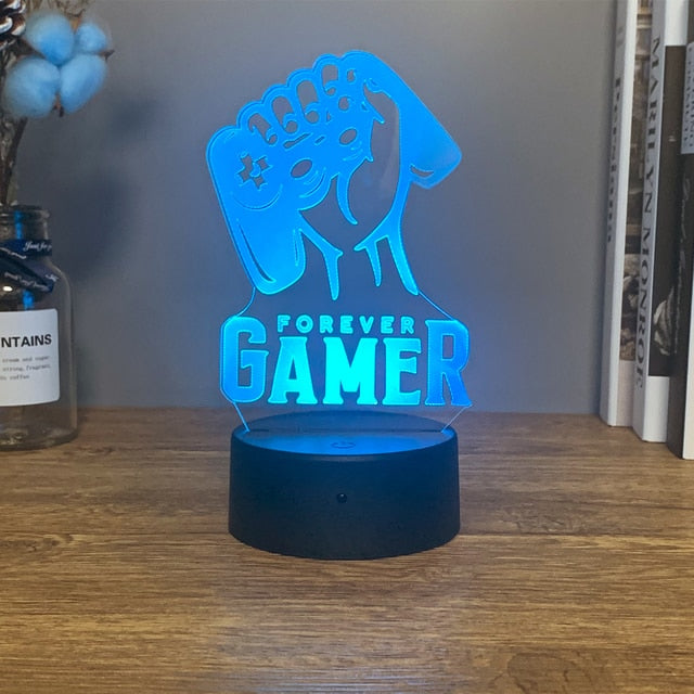 Nachtlampje - AuraGlow - Magisch Gaming - 16-Kleuren LED