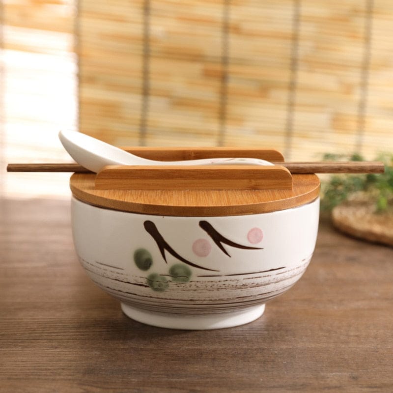 Ramenset - ZenBowl - Authentiek Japans Ontwerp - Perfect voor Slurpen & Grip