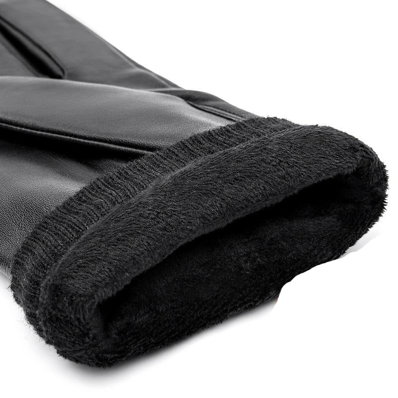 Leren Handschoenen - Glovio - Herenmode - Winterwarmte