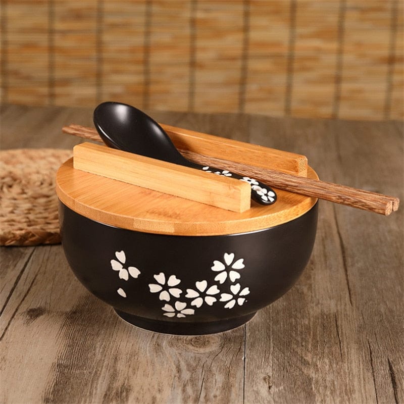 Ramenset - ZenBowl - Authentiek Japans Ontwerp - Perfect voor Slurpen & Grip