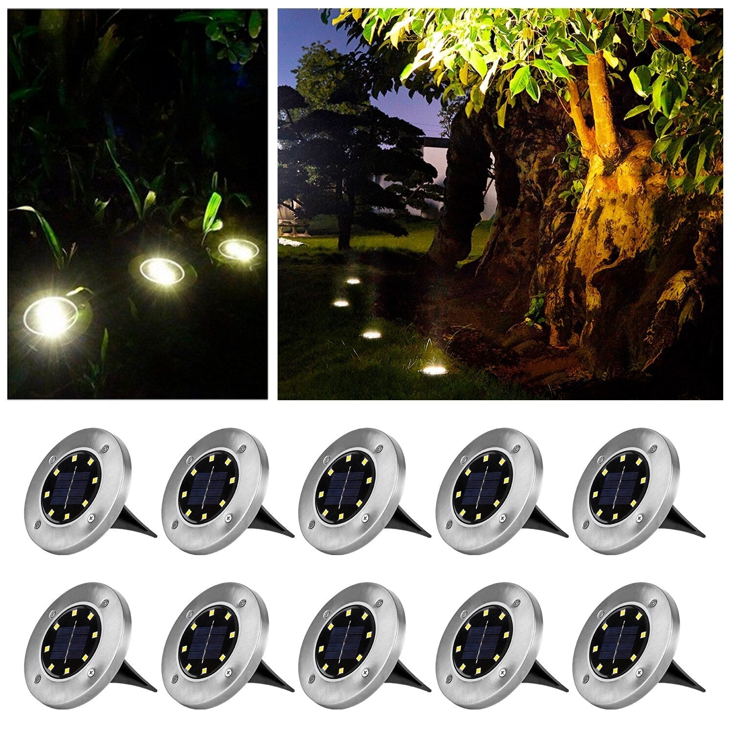 Tuinpadverlichting - SolarGlow - Draadloze LED - Zonne-energie