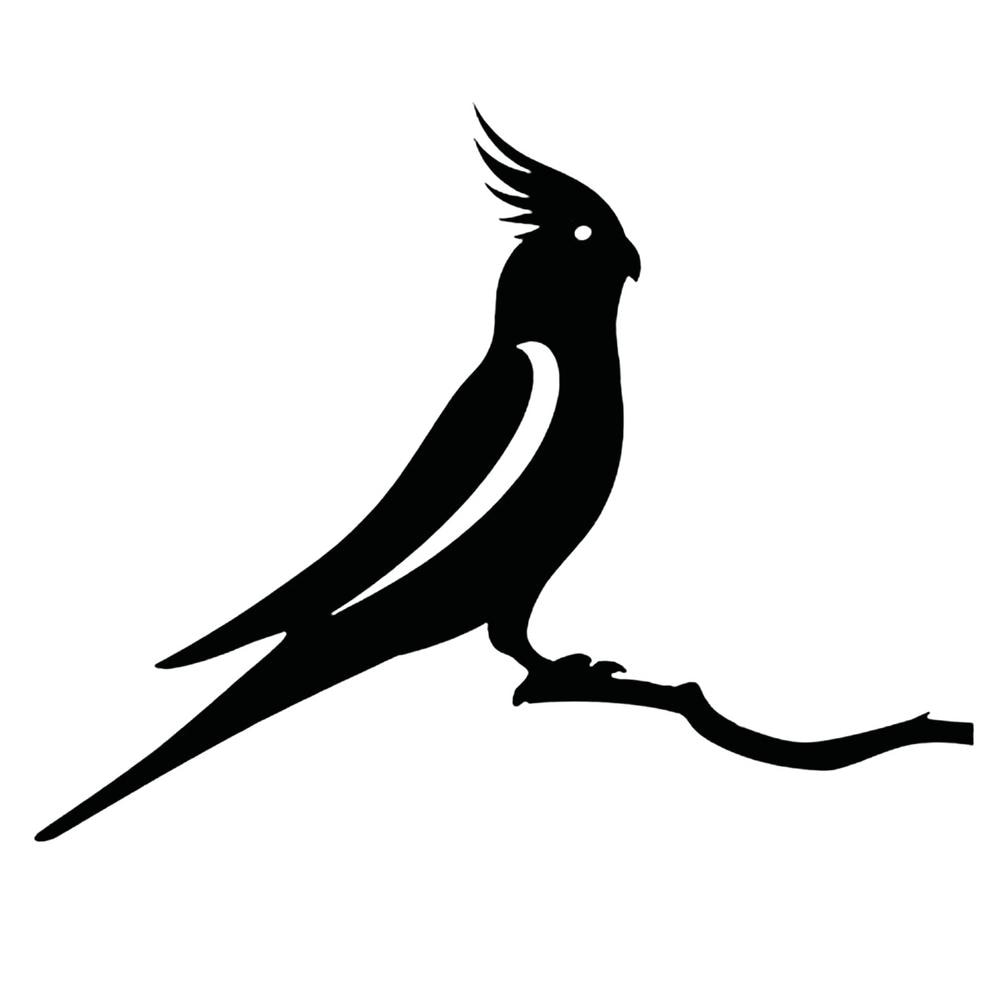 Tuin Decoratie - Vardi - Metaal Vogel Silhouet - Achtertuin Kunst