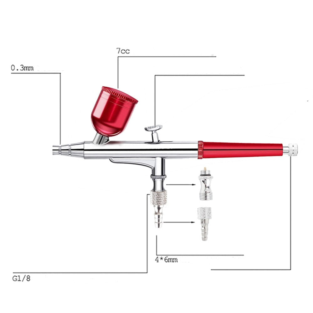 Airbrush Set - CakeMaster - Precieze Decoratie - Perfect voor Taarten & Gebak