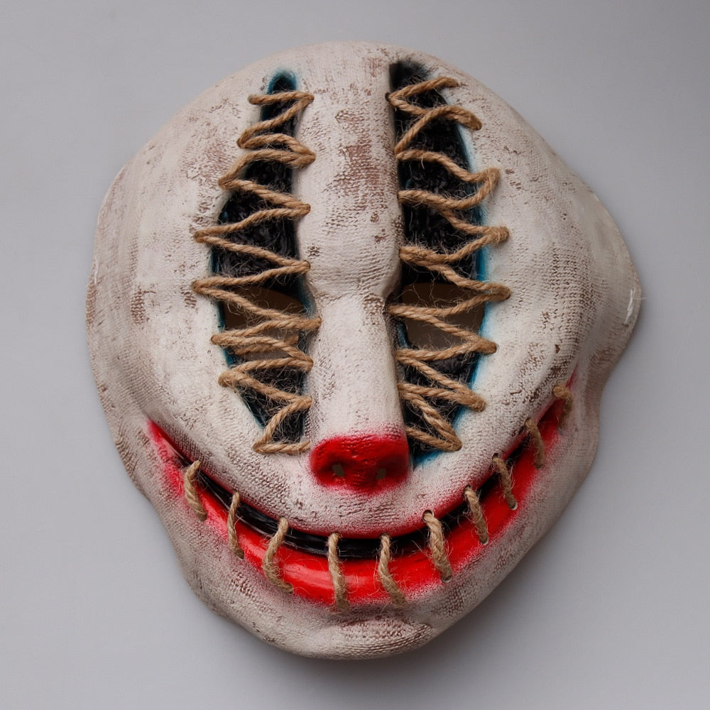 Half Gezichtsmasker - KillerClown - Realistisch Ontwerp - Klaar voor Feestjes