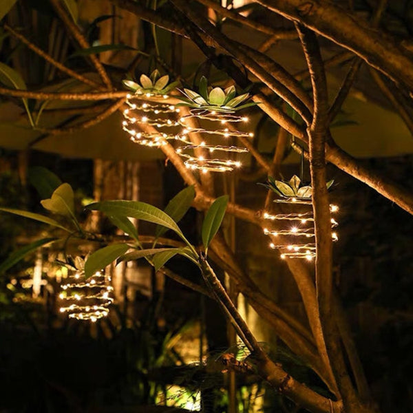 Tuinlamp - Soli - Zonne-energie - Ananas buitenverlichting