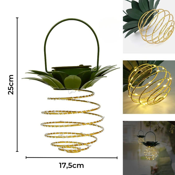 Tuinlamp - Soli - Zonne-energie - Ananas buitenverlichting