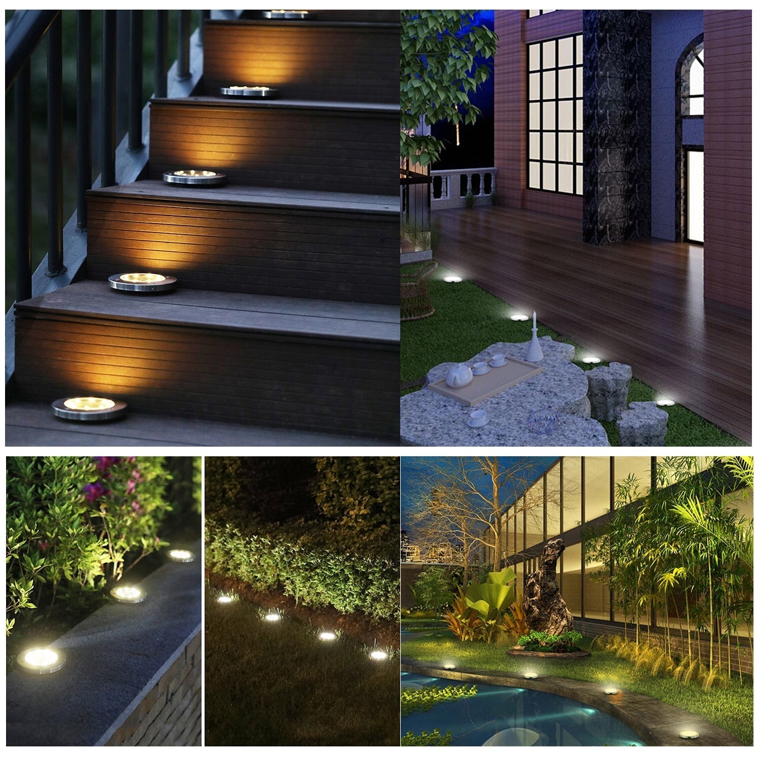 Tuinpadverlichting - SolarGlow - Draadloze LED - Zonne-energie